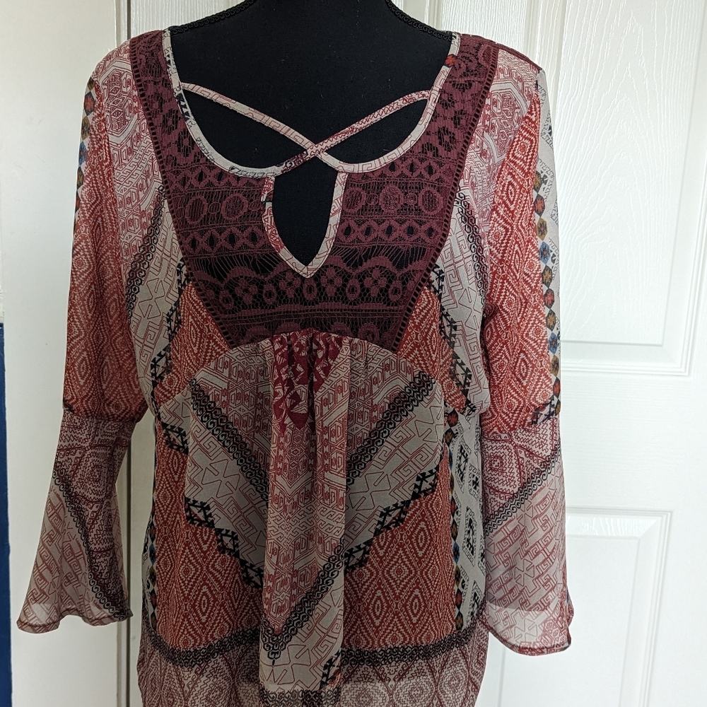 Sheer Top - Picture 3 of 3